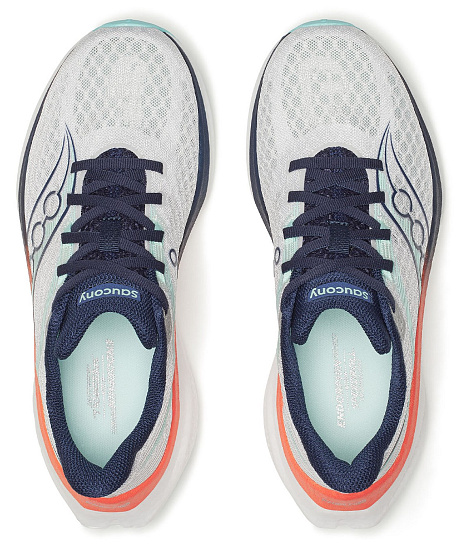 Кроссовки женские Saucony Endorphin Speed 5 White/Navy - Фото 5 большая