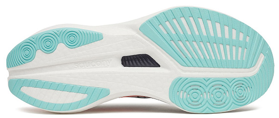 Кроссовки женские Saucony Endorphin Speed 5 White/Navy - Фото 6 большая