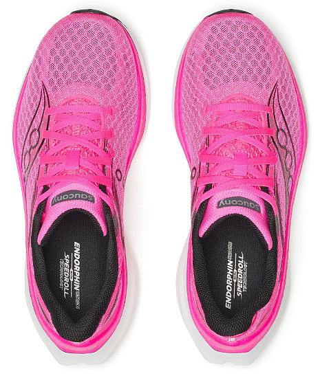 Кроссовки женские Saucony Endorphin Speed 5 Shock/Black - Фото 5 большая