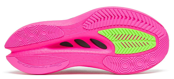 Кроссовки женские Saucony Endorphin Pro 5 Black/Shock - Фото 2 большая