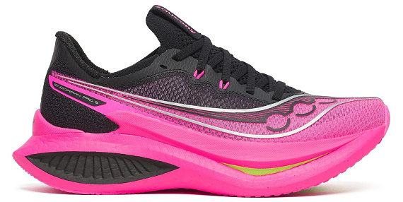 Кроссовки женские Saucony Endorphin Pro 5 Black/Shock - Фото 1 большая