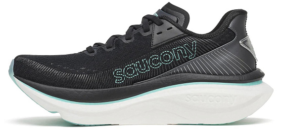 Кроссовки женские Saucony Endorphin Azura Black/White - Фото 5 большая