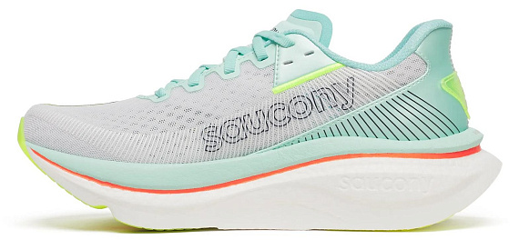 Кроссовки женские Saucony Endorphin Azura White/Splash - Фото 5 большая
