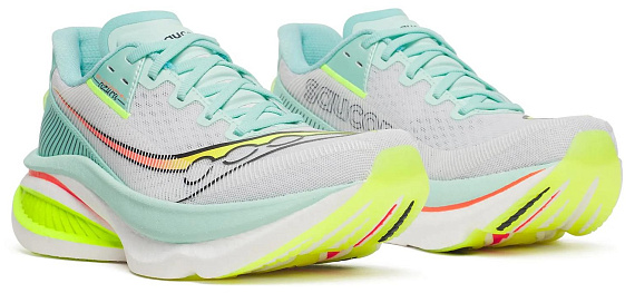 Кроссовки женские Saucony Endorphin Azura White/Splash - Фото 6 большая