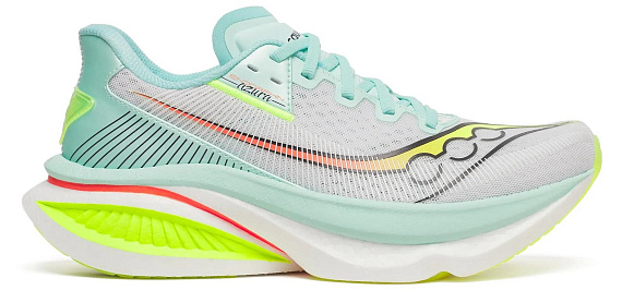 Кроссовки женские Saucony Endorphin Azura White/Splash - Фото 1 большая