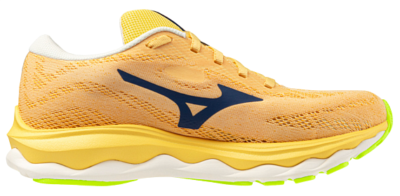 Кроссовки женские Mizuno Wave Serene Flax/Estate Blue/Mizuno Neo Li - Фото 4 большая