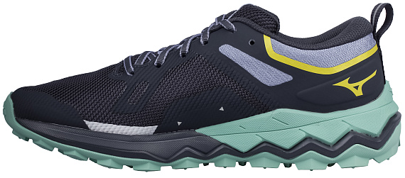 Кроссовки женские Mizuno Wave Ibuki 4 India Ink/Nimbus Cloud/Dusty J - Фото 5 большая