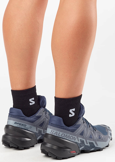 Кроссовки женские Salomon Speedcross 6 Spellbound/Black/Tradewinds - Фото 5 большая