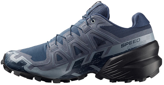 Кроссовки женские Salomon Speedcross 6 Spellbound/Black/Tradewinds - Фото 6 большая