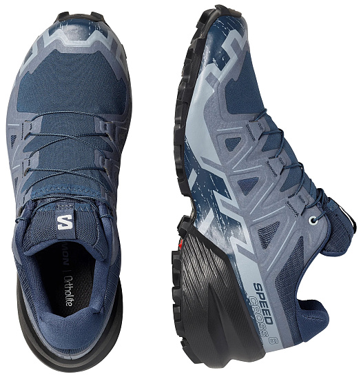 Кроссовки женские Salomon Speedcross 6 Spellbound/Black/Tradewinds - Фото 7 большая