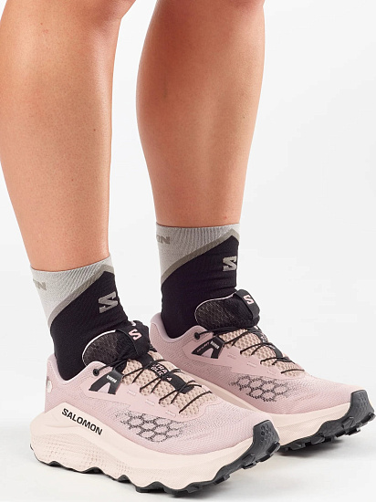 Кроссовки женские Salomon Ultra Glide 4 Shadow Gray/Tapioca/Black - Фото 5 большая