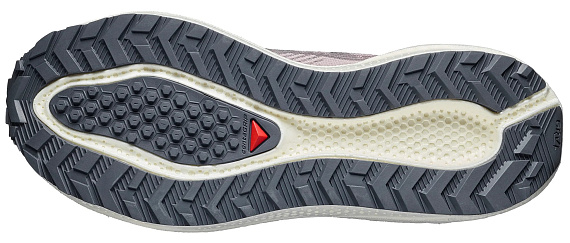 Кроссовки женские Salomon Aero Blaze 3 Grvl Shadow Gray/Vanilla Ice/Nine Iron - Фото 2 большая