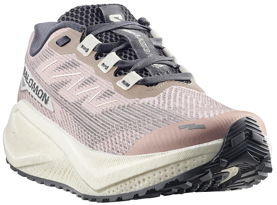 Кроссовки женские Salomon Aero Blaze 3 Grvl Shadow Gray/Vanilla Ice/Nine Iron - Фото 4 большая