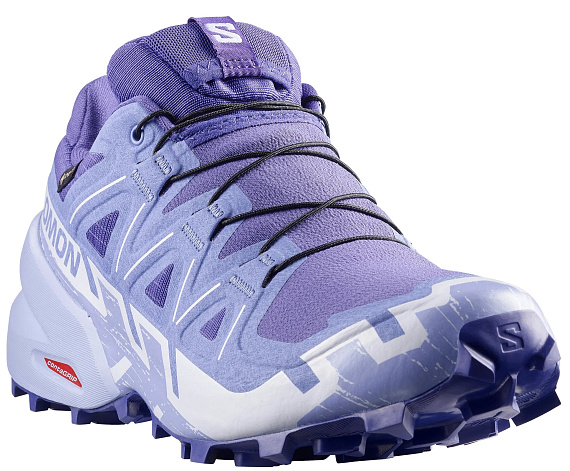 Кроссовки женские Salomon Speedcross 6 Gtx Deep Blue/Brunnera Blue/Persian Jewel - Фото 5 большая