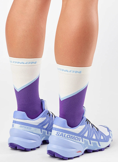 Кроссовки женские Salomon Speedcross 6 Ancient Water/Brunnera Blue/Persian Jewel - Фото 5 большая