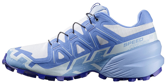 Кроссовки женские Salomon Speedcross 6 Ancient Water/Brunnera Blue/Persian Jewel - Фото 6 большая