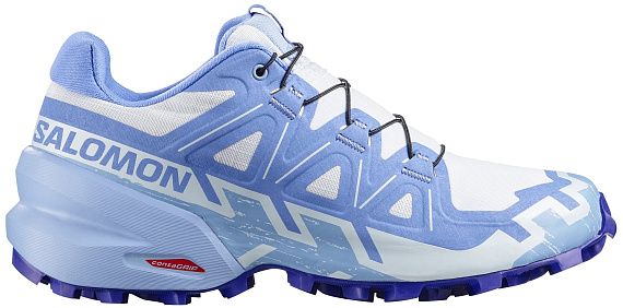 Кроссовки женские Salomon Speedcross 6 Ancient Water/Brunnera Blue/Persian Jewel - Фото 1 большая