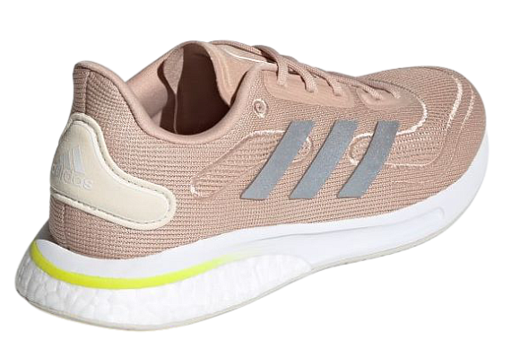 Кроссовки женские Adidas Supernova W Ash Pearl/Crystal White/Acid Yellow - Фото 6 большая