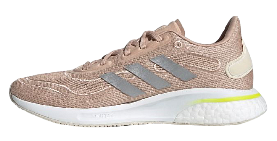 Кроссовки женские Adidas Supernova W Ash Pearl/Crystal White/Acid Yellow - Фото 7 большая