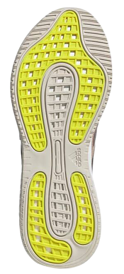 Кроссовки женские Adidas Supernova W Ash Pearl/Crystal White/Acid Yellow - Фото 9 большая