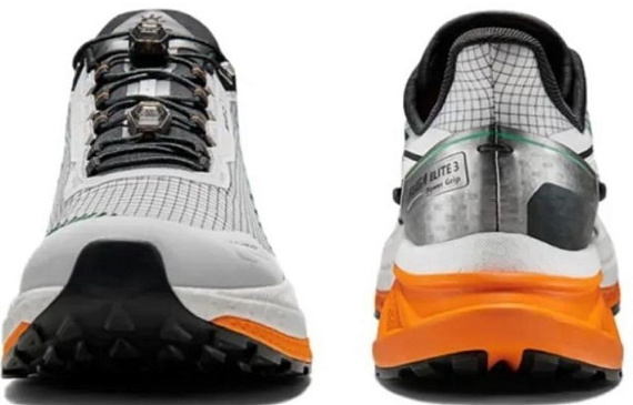 Кроссовки женские Kailas Fuga Elite 3 White Cloud/Titanium Gray/Calendula - Фото 2 большая