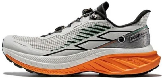 Кроссовки женские Kailas Fuga Elite 3 White Cloud/Titanium Gray/Calendula - Фото 1 большая