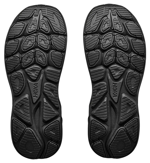 Кроссовки женские Hoka Clifton 11 Black/Black - Фото 6 большая