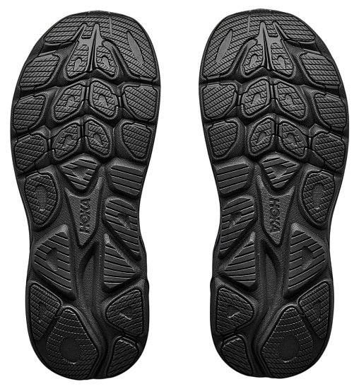 Кроссовки женские Hoka Clifton 11 Wide Black/Black - Фото 6 большая