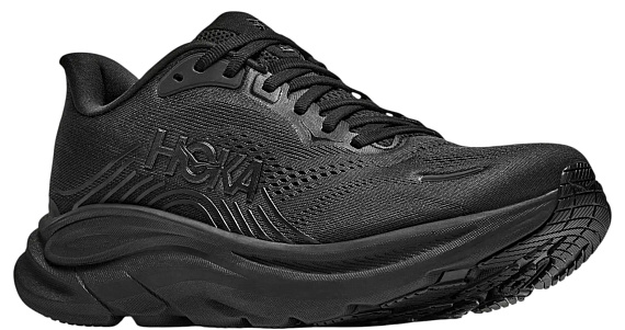 Кроссовки женские Hoka Clifton 11 Wide Black/Black - Фото 5 большая