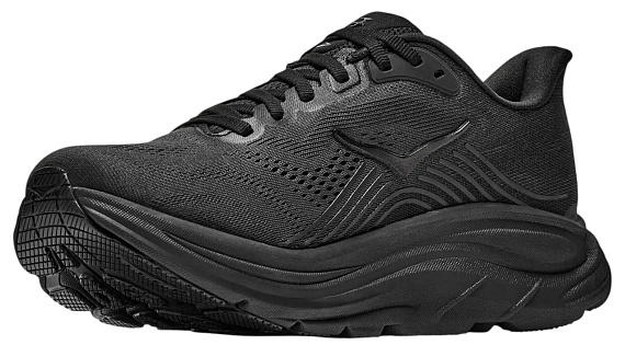 Кроссовки женские Hoka Clifton 11 Wide Black/Black - Фото 2 большая