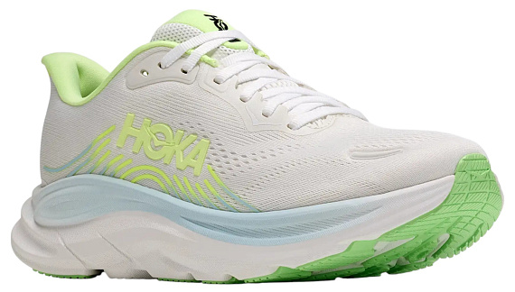 Кроссовки женские Hoka Clifton 11 Frost/Neon Yuzu - Фото 6 большая