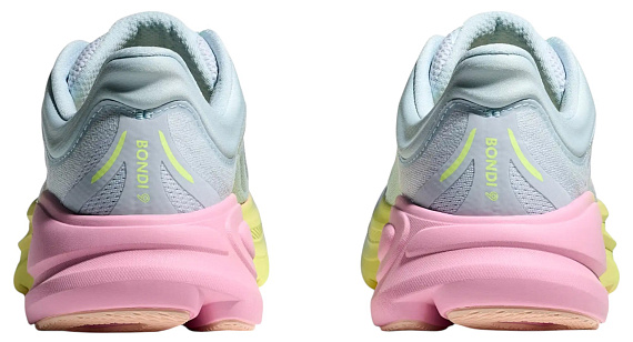 Кроссовки женские Hoka Bondi 9 Glimmering Blue/Overcast - Фото 5 большая
