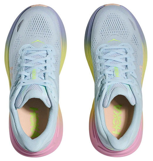 Кроссовки женские Hoka Bondi 9 Glimmering Blue/Overcast - Фото 2 большая
