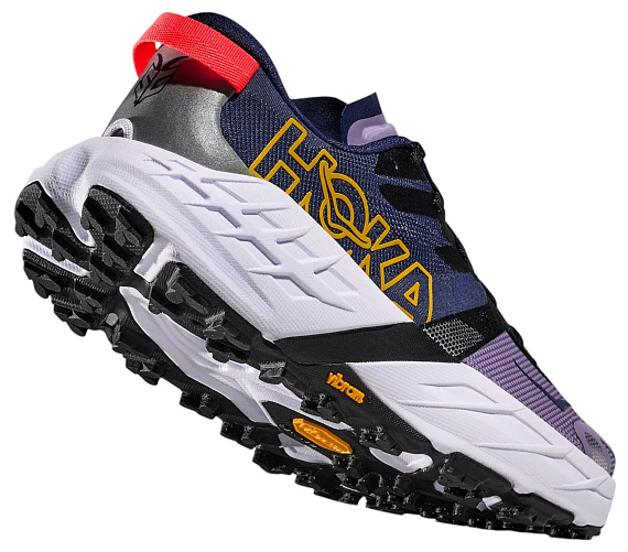 Кроссовки женские Hoka Speedgoat 7 Berry Jam/Starlight Glow - Фото 3 большая