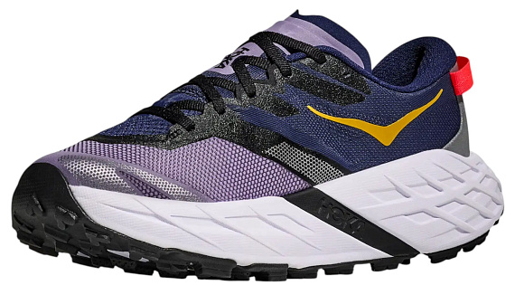 Кроссовки женские Hoka Speedgoat 7 Berry Jam/Starlight Glow - Фото 2 большая