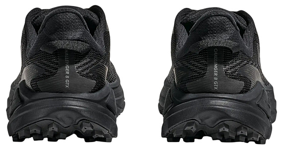 Кроссовки женские Hoka Challenger 8 Gtx Black/Carbon Black - Фото 5 большая