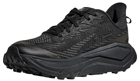 Кроссовки женские Hoka Challenger 8 Gtx Black/Carbon Black - Фото 3 большая