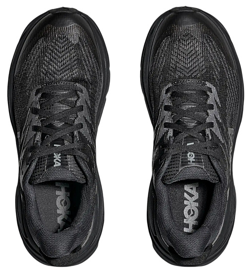 Кроссовки женские Hoka Challenger 8 Gtx Black/Carbon Black - Фото 2 большая