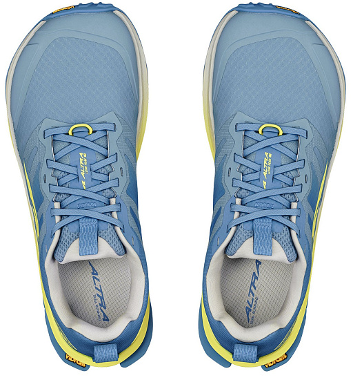 Кроссовки женские Altra Lone Peak 9+ Blue/Lime - Фото 3 большая