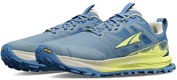 Кроссовки женские Altra Lone Peak 9+ Blue/Lime - Фото 5 большая