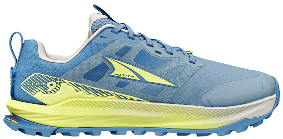 Кроссовки женские Altra Lone Peak 9+ Blue/Lime - Фото 1 большая