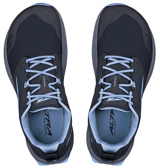 Кроссовки женские Altra Superior 7 Black/Blue - Фото 2 большая
