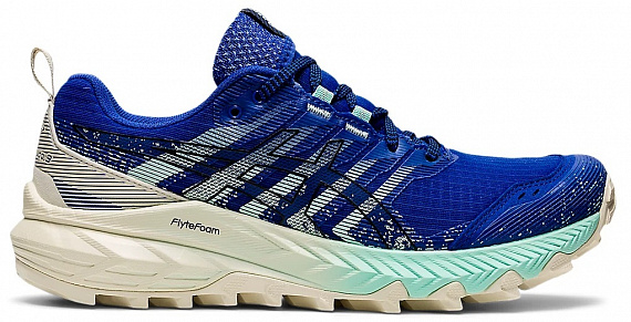 Кроссовки женские ASICS Gel-Trabuco 9 Lapis Lazuli Blue/Black - Фото 1 большая