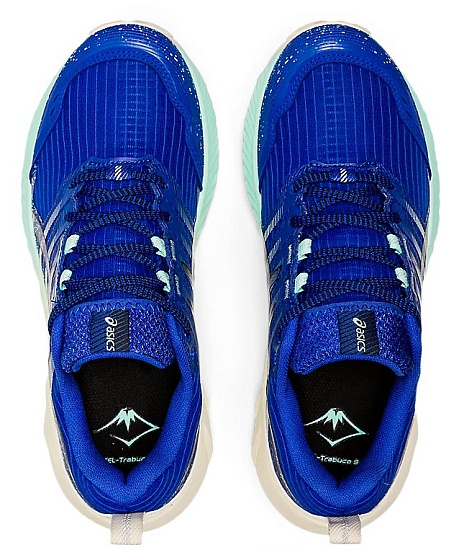 Кроссовки женские ASICS Gel-Trabuco 9 Lapis Lazuli Blue/Black - Фото 6 большая