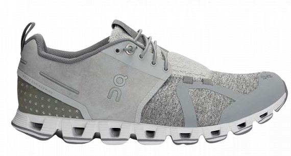 Кроссовки женские On Cloud Terry Silver - Фото 1 большая