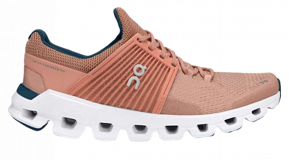 Кроссовки женские On Cloudswift Blush/Denim - Фото 1 большая