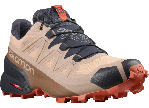 Кроссовки женские Salomon Speedcross 5 GTX Sirocco/Moc - Фото 2 большая