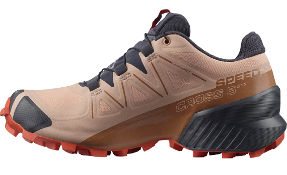 Кроссовки женские Salomon Speedcross 5 GTX Sirocco/Moc - Фото 5 большая