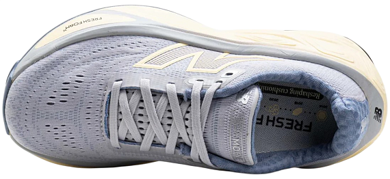 Кроссовки женские New Balance Fresh Foam X More V5 Pearl Grey - Фото 5 большая
