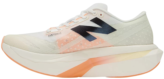 Кроссовки женские New Balance Fuelcell Supercomp Elite V4 White - Фото 5 большая
